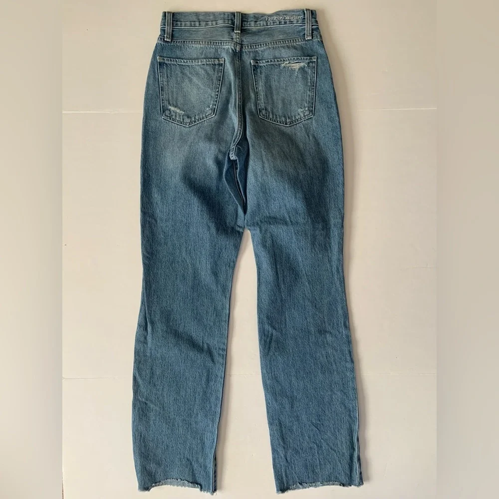 Favorite Daughter Jeans Women 26 Otto High Rise Boyfriend Button Fly Light 26x32 - Picture 9 of 10